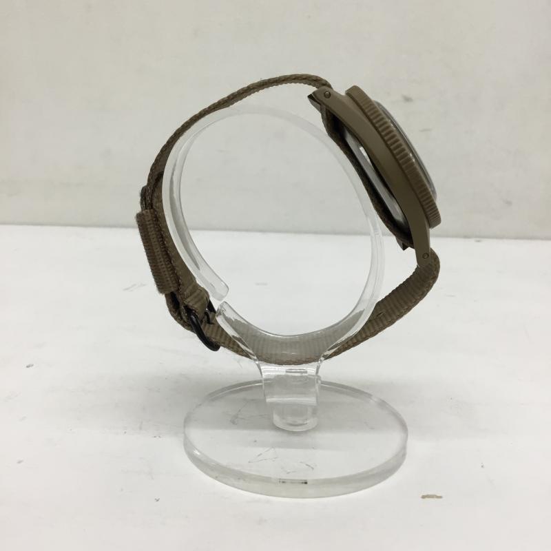 ユーズドクロージング used clothes 腕時計 アナログ（クォーツ式） 6645-01-544-9475 ロゴ、文字 茶 / ブラウン /  メンズ USED 古着 中古 10143193