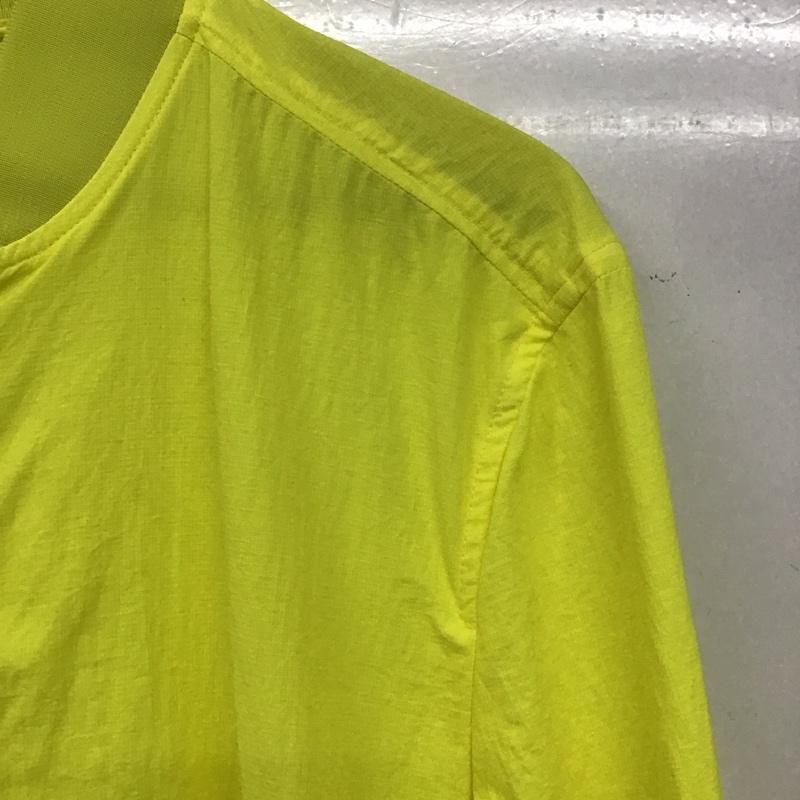 ザラ ZARA ジャケット、上着 ジャンパー、ブルゾン ジップアップジャケット ナイロンジャケット アウター S 無地 黄 / イエロー /  メンズ USED 古着 中古 10138544