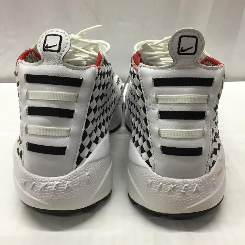 ナイキ NIKE スニーカー スニーカー 318997-101 AIR FOOTSCAPE WOVEN CHUCCA 10AC 宇野薫 28.5cm 28.5cm ロゴ、文字 白 / ホワイト / X 黒 / ブラック / X 赤 / レッド /  メンズ USED 古着 中古 10110160