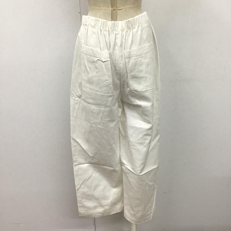 スタディオクリップ studio CLIP ボトムス ボトムス L 無地 白 / ホワイト /  レディース USED 古着 中古 10106175