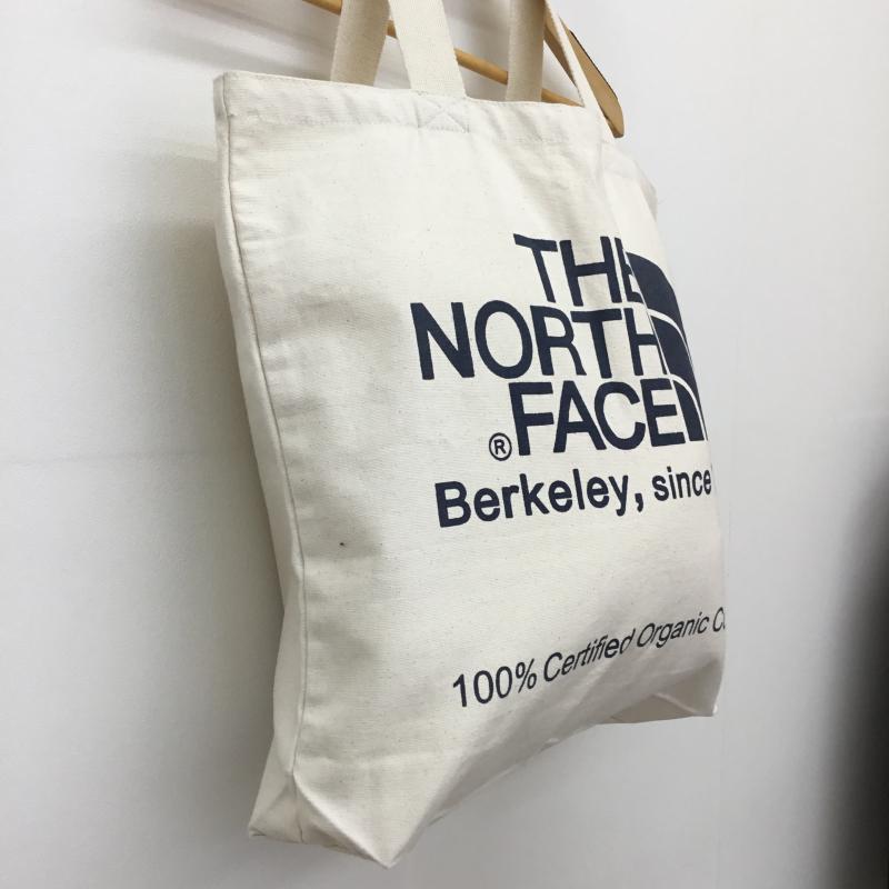 ザノースフェイス THE NORTH FACE トートバッグ トートバッグ 7111000S96 ロゴ、文字 ベージュ / ベージュ / X 紺 / ネイビー /  メンズ USED 古着 中古 10143889