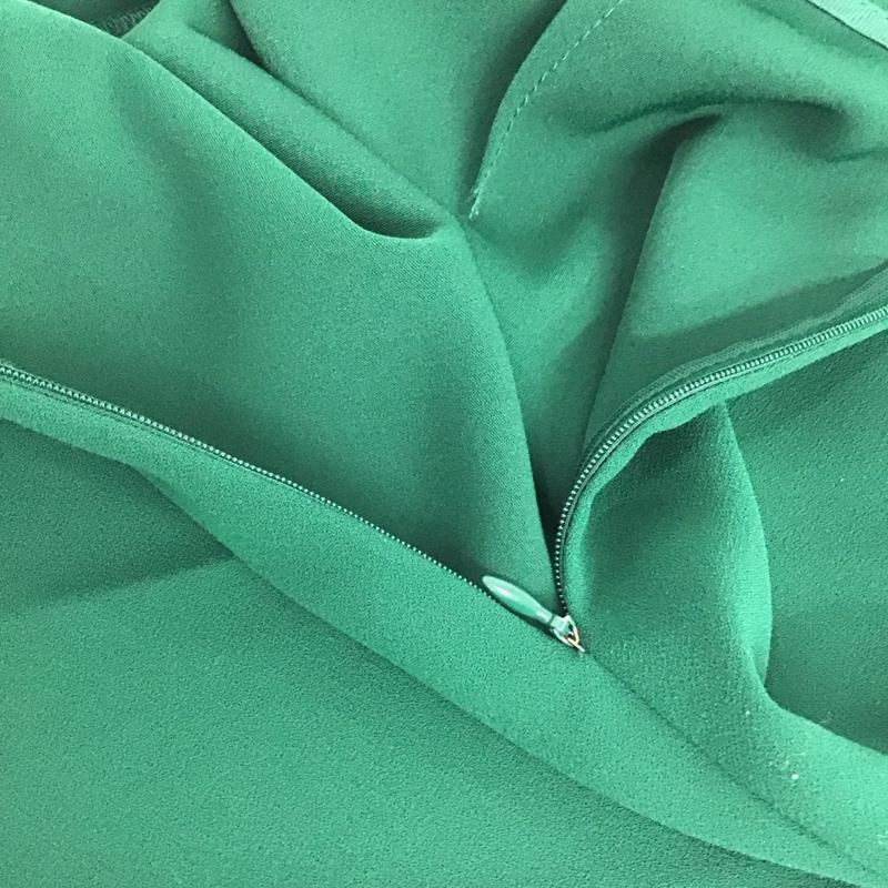 ザラ ZARA パンツ スラックス S 無地 緑 / グリーン /  レディース USED 古着 中古 10139750