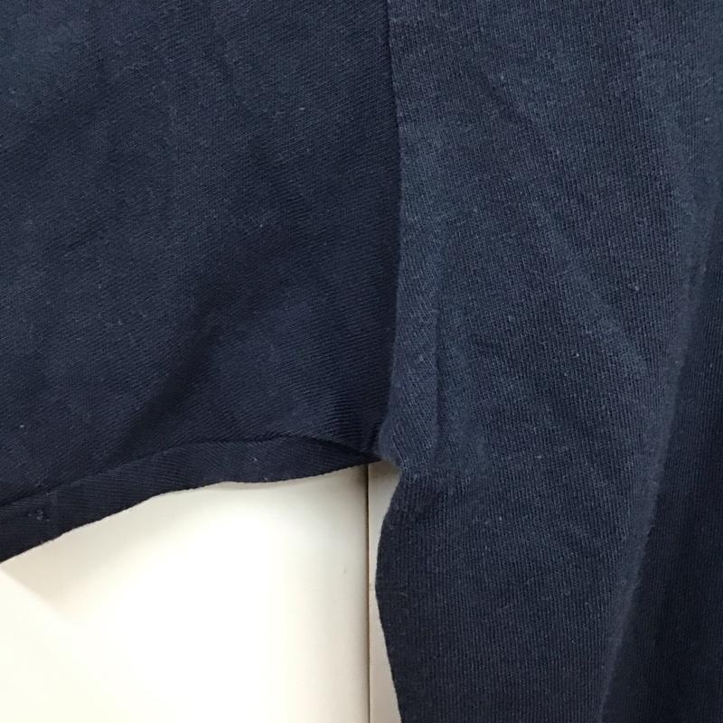 リー Lee Tシャツ 半袖 半袖カットソー プリントTシャツ クルーネックカットソー M プリント 紺 / ネイビー /  メンズ USED 古着 中古 10130929