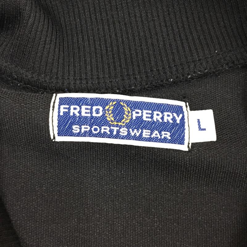 フレッドペリー FRED PERRY ジャケット、上着 ジャンパー、ブルゾン ジップアップジャケット ジャンパー アウター ジャージ L ロゴ、文字 黒 / ブラック / X 白 / ホワイト / X 桃 / ピンク /  メンズ USED 古着 中古 10111281