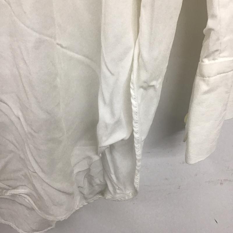 ザラ ZARA シャツ、ブラウス 長袖 2025/880/712 Oversized Shirt S 無地 白 / ホワイト /  レディース USED 古着 中古 10133664