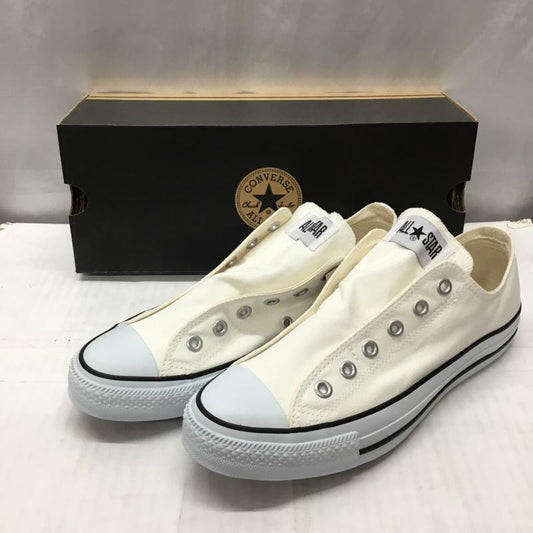 コンバース CONVERSE スニーカー スニーカー 1C239 ALL STAR SLIP III OX スリッポン 26.5cm 箱有 26.5cm ロゴ、文字 白 / ホワイト /  メンズ USED 古着 中古 10121862