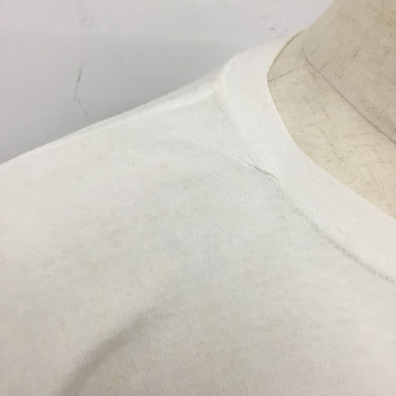 古着 USED Tシャツ 半袖 半袖カットソー プリントTシャツ クルーネックカットソー 古着 XL プリント 白 / ホワイト /  メンズ USED 古着 中古 10120813