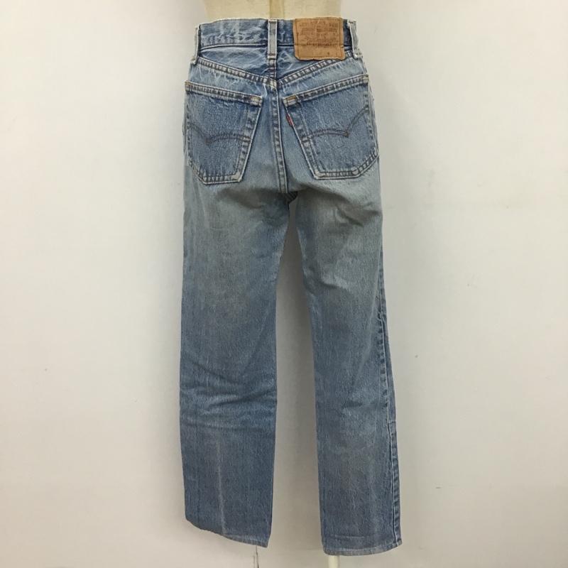リーバイス Levi s パンツ デニム、ジーンズ 無地 水色 / ライトブルー /  レディース USED 古着 中古 10105811