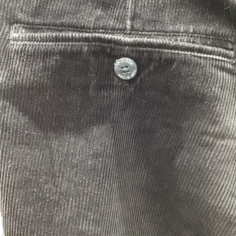 トップサイダー TOP-SIDER パンツ デニム、ジーンズ コーデュロイパンツ ワイドパンツ ストレートパンツ カジュアルパンツ 無地 黒 / ブラック /  メンズ USED 古着 中古 10116220