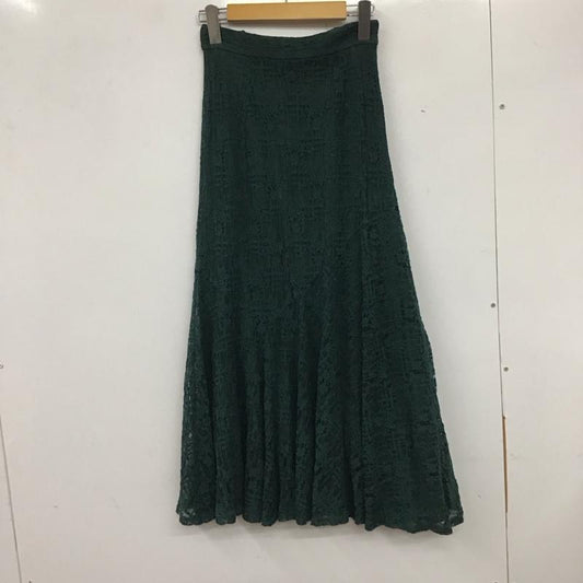 アルシーヴ archives スカート ロングスカート ロングスカート フレアスカート カジュアルスカート M 総柄 緑 / グリーン /  レディース USED 古着 中古 10134110
