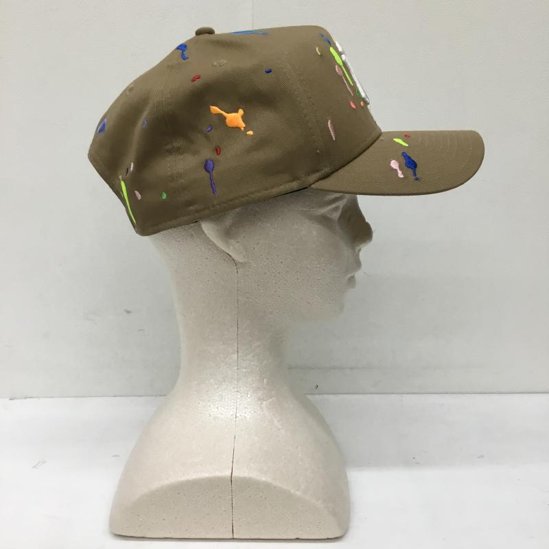 ニューエラ NEW ERA 帽子 キャップ 刺繍 茶 / ブラウン /  メンズ USED 古着 中古 10139791