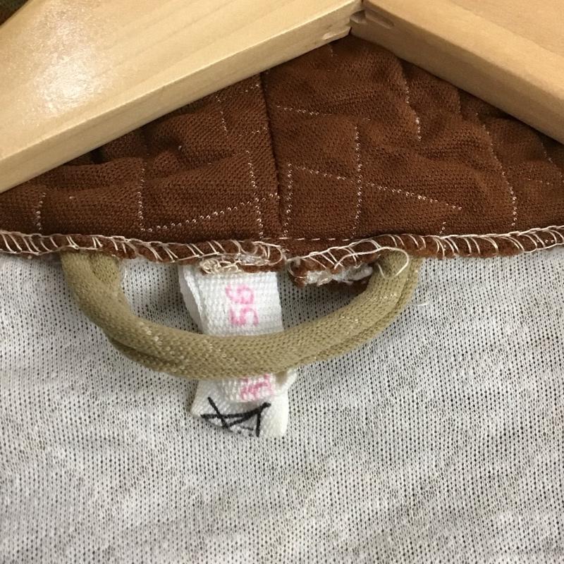 古着 USED カーディガン 長袖 ロング丈 ガウン 無地 ベージュ / ベージュ / X 茶 / ブラウン /  メンズ USED 古着 中古 10146489
