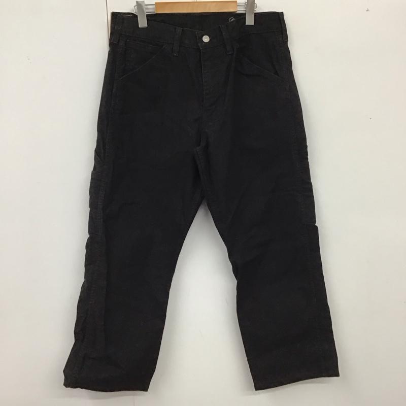 リーバイス Levi s パンツ ワークパンツ、ペインターパンツ 32インチ 無地 黒 / ブラック /  メンズ USED 古着 中古 10121902