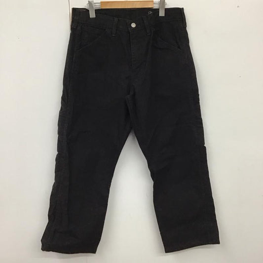 リーバイス Levi s パンツ ワークパンツ、ペインターパンツ 32インチ 無地 黒 / ブラック /  メンズ USED 古着 中古 10121902