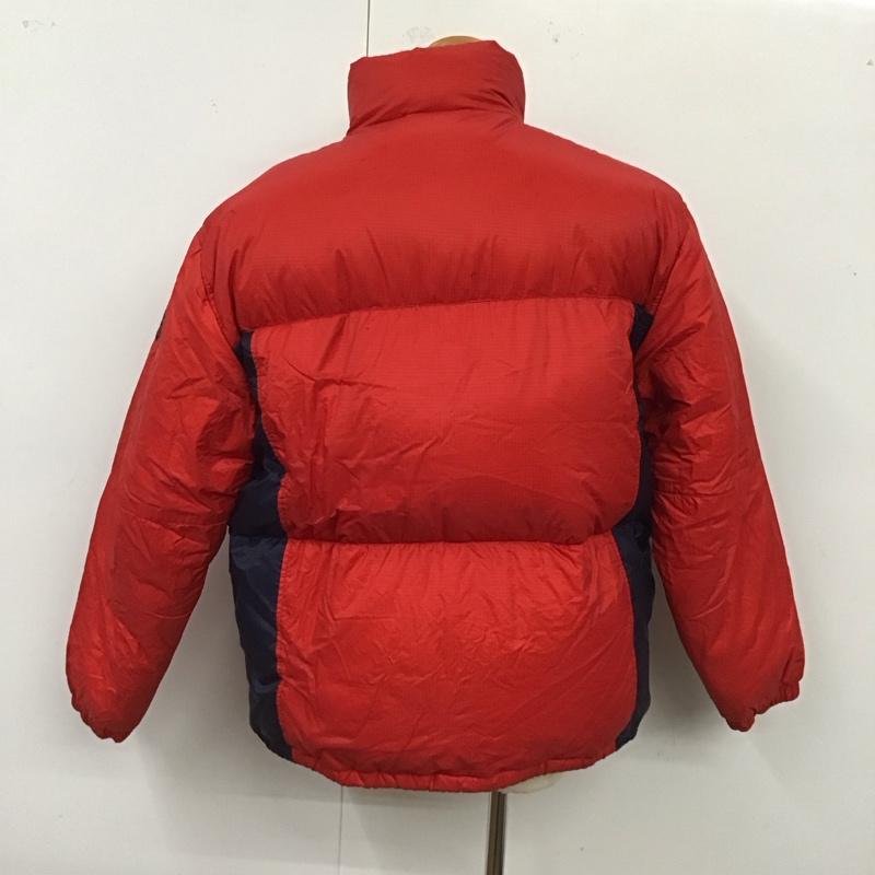 トミー ジーンズ TOMMY JEANS ジャケット、上着 ダウンジャケット ジップアップジャケット ジャンパー ジャケット ダウンジャケット アウター L ロゴ、文字 赤 / レッド /  メンズ USED 古着 中古 10122060