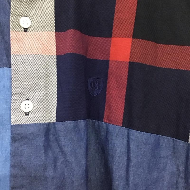 ブラックレーベルクレストブリッジ BLACK LABEL CRESTBRIDGE シャツ、ブラウス 長袖 長袖シャツ チェックシャツ カラーシャツ M チェック マルチカラー / マルチカラー /  メンズ USED 古着 中古 10141028