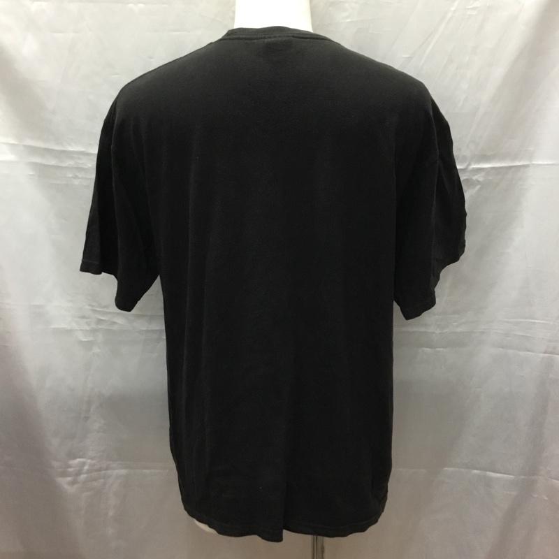 ステューシー STUSSY Tシャツ 半袖 L プリント X ロゴ、文字 黒 / ブラック /  メンズ USED 古着 中古 10113422