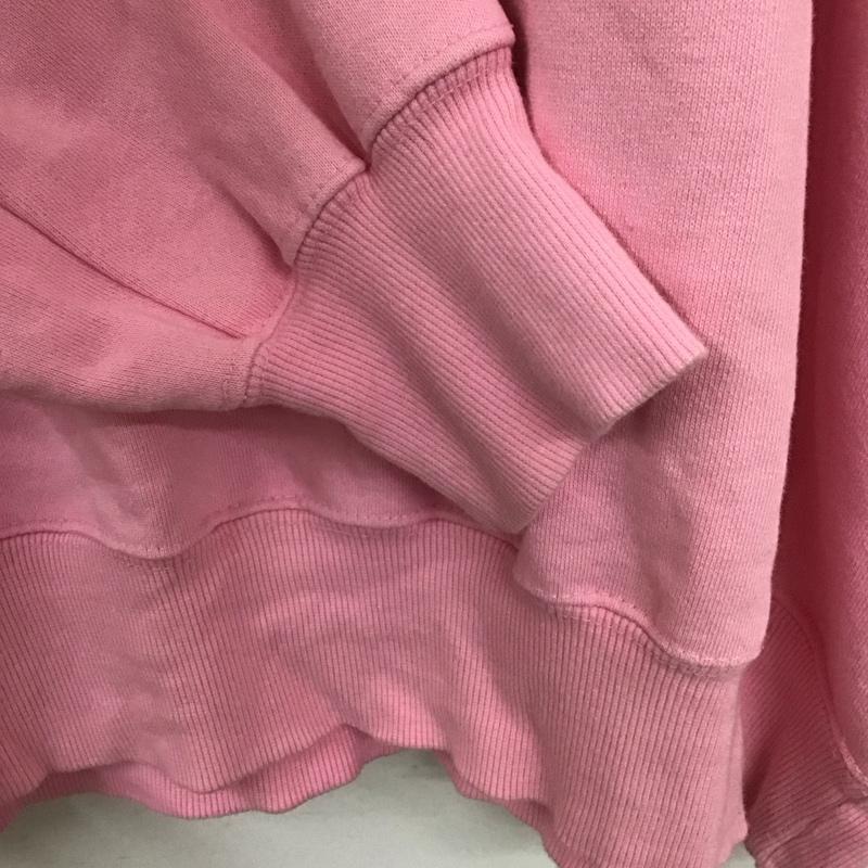 フリークスストア FREAK S STORE トレーナー 長袖 THE FOX FREE 無地 桃 / ピンク /  レディース USED 古着 中古 10133191