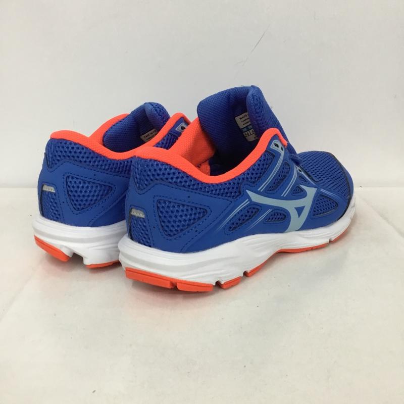ミズノ MIZUNO スニーカー スニーカー FLV0722 ランニングシューズ 23cm 23.0cm  青 / ブルー / X 橙 / オレンジ /  レディース USED 古着 中古 10149433