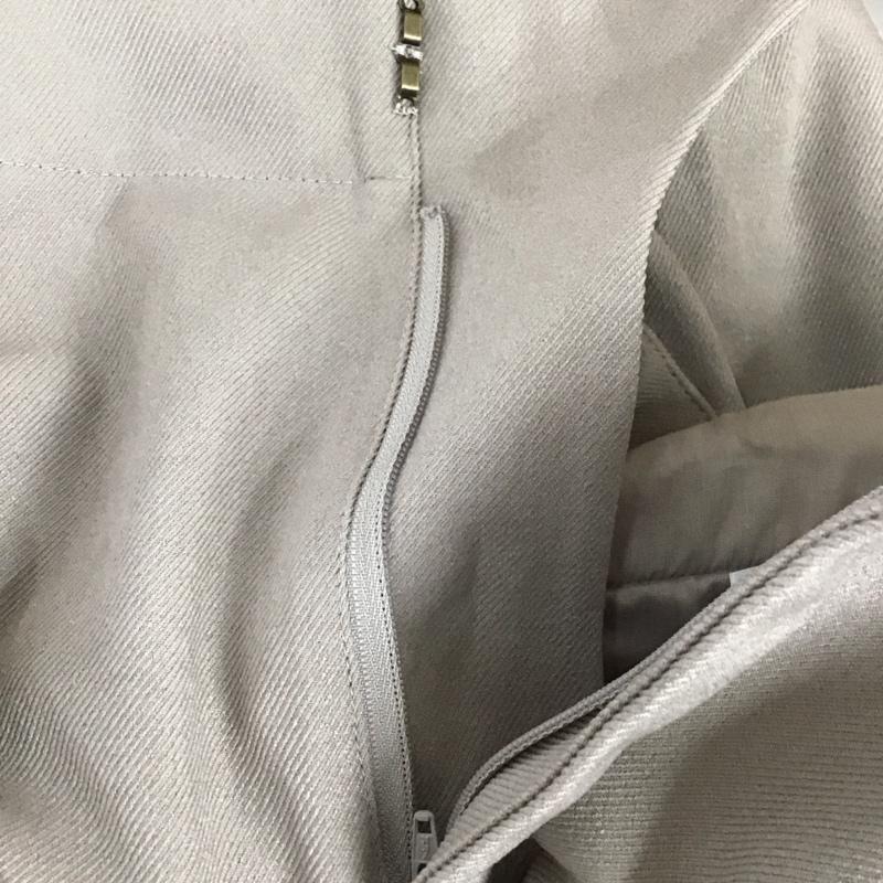 ニコアンド niko and... ボトムス ボトムス S215IL28FL タックパンツ ワイドパンツ L 無地 グレージュ / グレージュ /  レディース USED 古着 中古 10120872