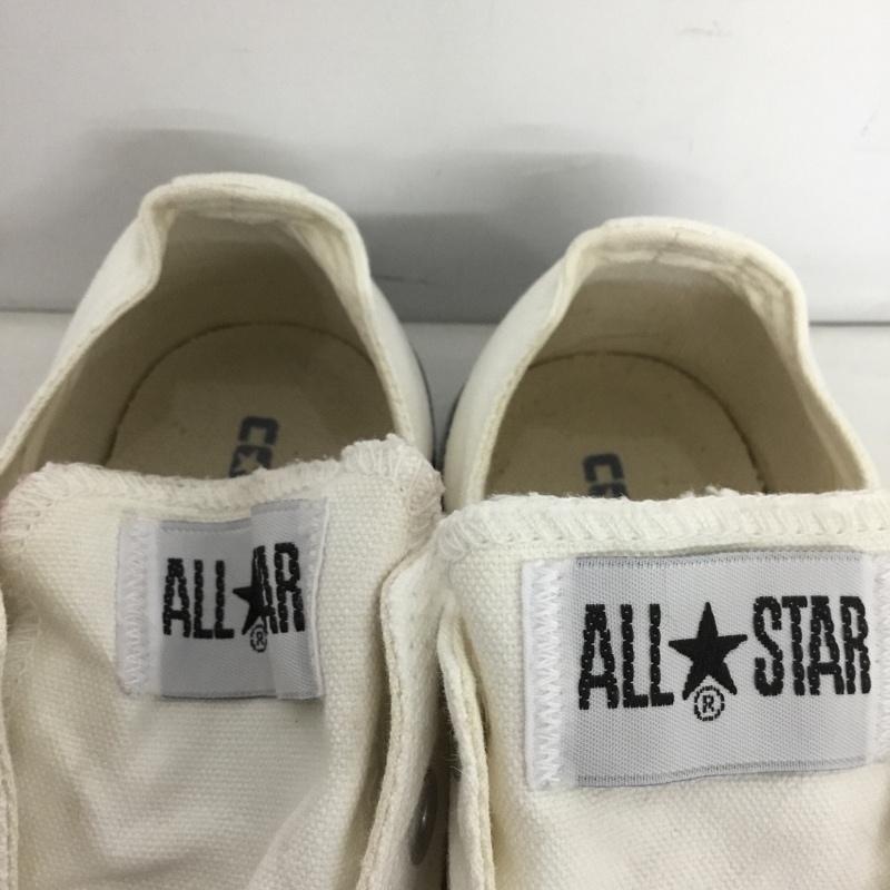 コンバース CONVERSE スニーカー スニーカー 1C239 ALL STAR SLIP III OX スリッポン 24cm 24.0cm ロゴ、文字 白 / ホワイト /  レディース USED 古着 中古 10150246