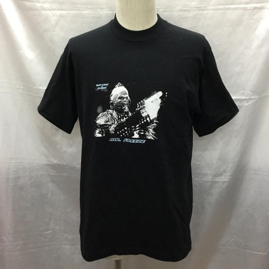 古着 USED Tシャツ 半袖 半袖カットソー プリントTシャツ クルーネックカットソー 90s batmanrobin 1997コピーライト M プリント 黒 / ブラック /  メンズ USED 古着 中古 10114173