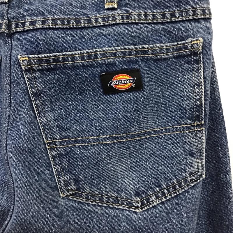 ディッキーズ Dickies パンツ デニム、ジーンズ デニムパンツ ストレートパンツ ワイドパンツ カジュアルパンツ 36 無地 インディゴ / インディゴ /  メンズ USED 古着 中古 10116525