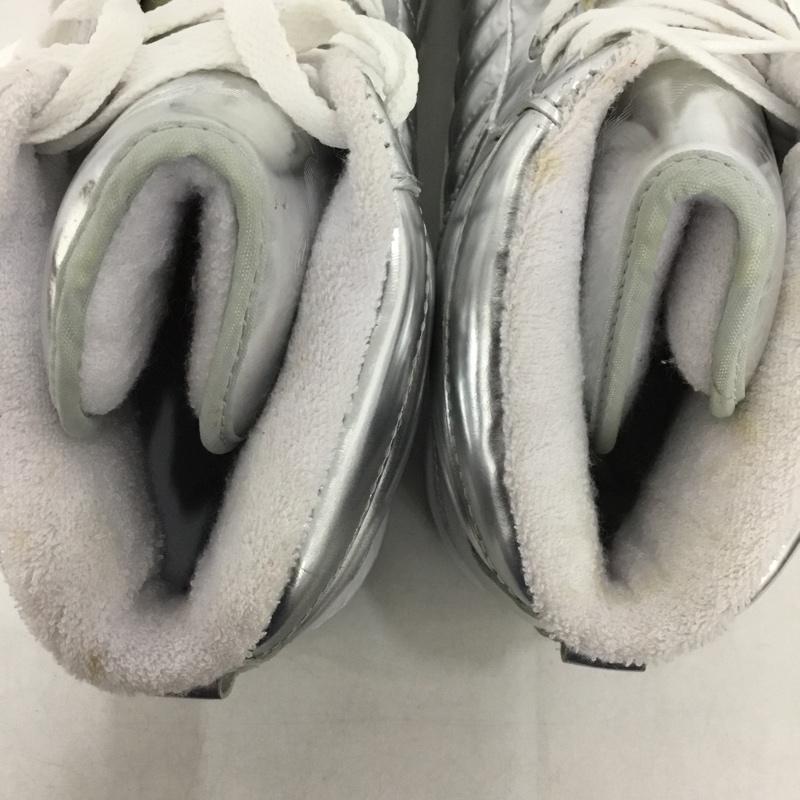 アベイシングエイプ A BATHING APE スニーカー スニーカー 2008FS-039 BAPESTA ベイプスタ ハイカット 10.5 箱有 2007年 ロゴ、文字 銀 / シルバー /  メンズ USED 古着 中古 10145439