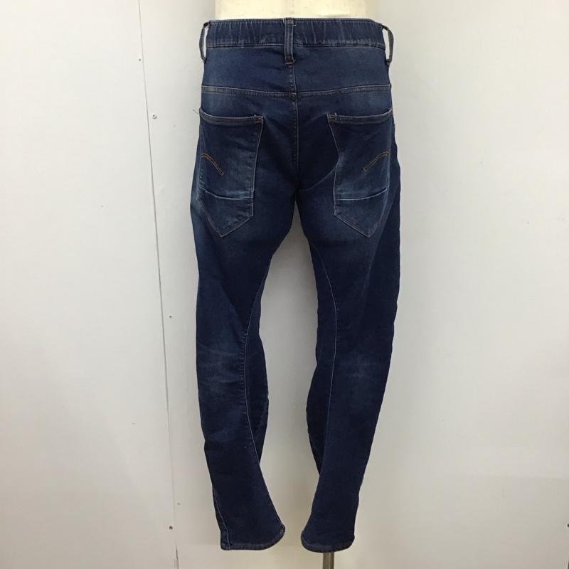 ジースターロゥ G-STAR RAW パンツ デニム、ジーンズ デニムパンツ スリムパンツ ストレッチパンツ ジーンズ 28インチ 無地 インディゴ / インディゴ /  メンズ USED 古着 中古 10118242