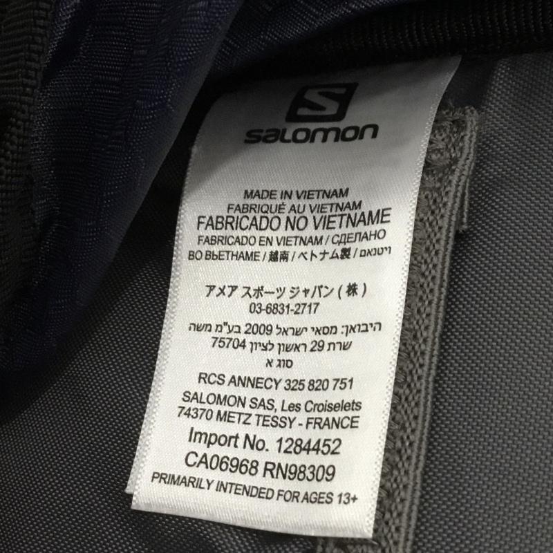 サロモン SALOMON リュックサック、デイパック リュックサック、デイバッグ 1284452 DISCOVERY 32 バックパック 登山リュック ロゴ、文字 桃 / ピンク / X 紺 / ネイビー /  メンズ USED 古着 中古 10140213