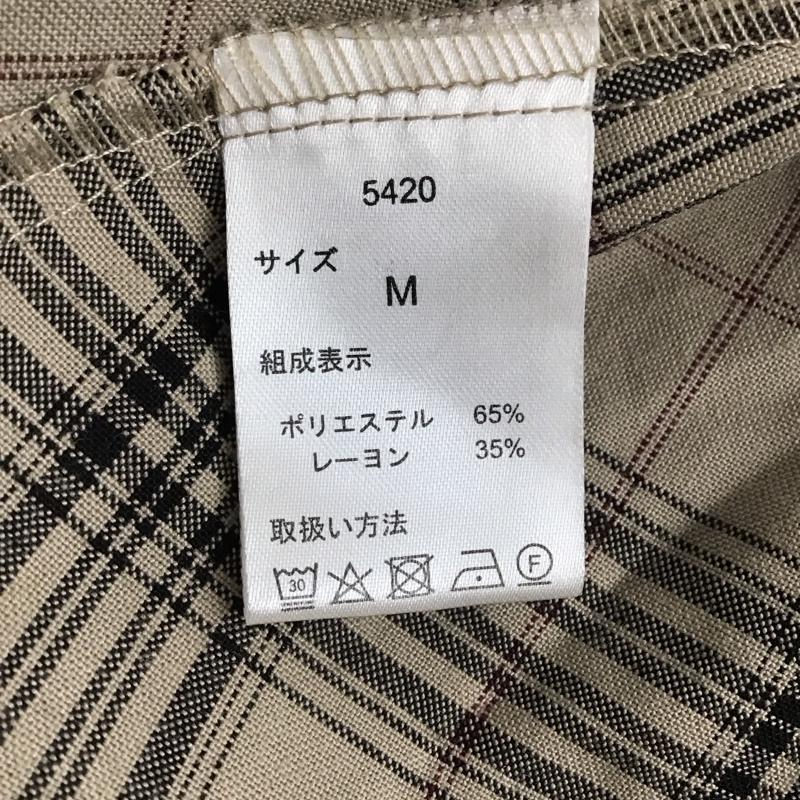 アルシーヴ archives ワンピース ロングスカート M チェック マルチカラー / マルチカラー /  レディース USED 古着 中古 10131524