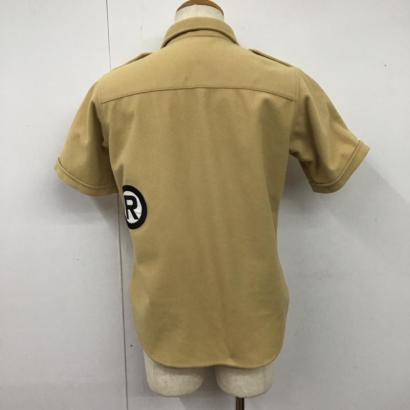 アベイシングエイプ A BATHING APE シャツ、ブラウス 半袖 M 無地 ベージュ / ベージュ /  メンズ USED 古着 中古 10121841