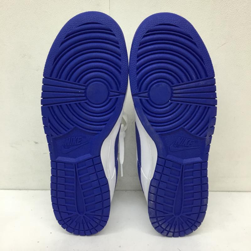 ナイキ NIKE スニーカー スニーカー DV0831-104 Dunk Low Retro Hyper Royal 29.5cm ロゴ、文字 白 / ホワイト /  メンズ USED 古着 中古 10133957