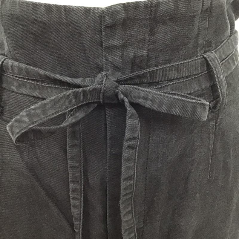 マウジー MOUSSY ボトムス ボトムス 010ES230-1630 HIGH WAIST COCOON PANTS ハイウエスト コクーンパンツ 1 無地 黒 / ブラック /  レディース USED 古着 中古 10114468