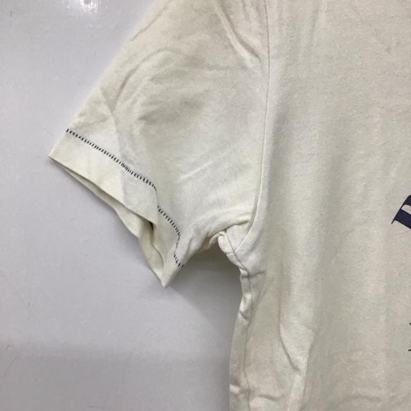 ブラックレーベルクレストブリッジ BLACK LABEL CRESTBRIDGE Tシャツ 半袖 2 プリント X ロゴ、文字 白 / ホワイト /  メンズ USED 古着 中古 10145749