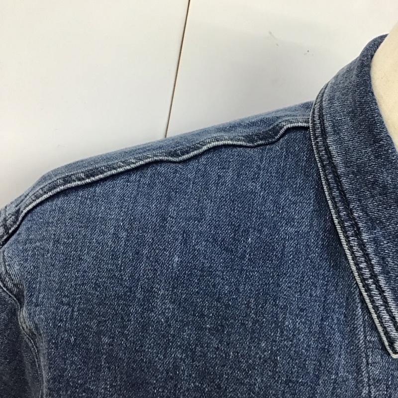 リドム LIDnM ジャケット、上着 ジャケット、ブレザー デニムジャケット カラージャケット 長袖ジャケット ブルゾン M 無地 インディゴ / インディゴ /  メンズ USED 古着 中古 10117260