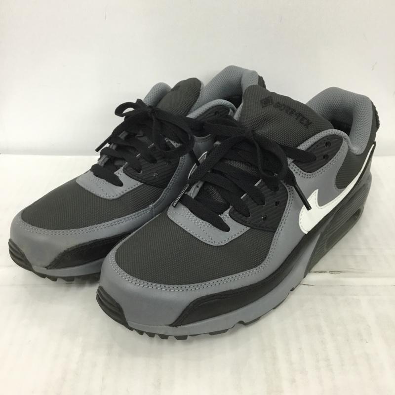 ナイキ NIKE スニーカー スニーカー FD5810-002 AIR MAX 90 GTX DK GORE-TEX 26.5cm 26.5cm ロゴ、文字 黒 / ブラック / X 灰 / グレー /  メンズ USED 古着 中古 10124188