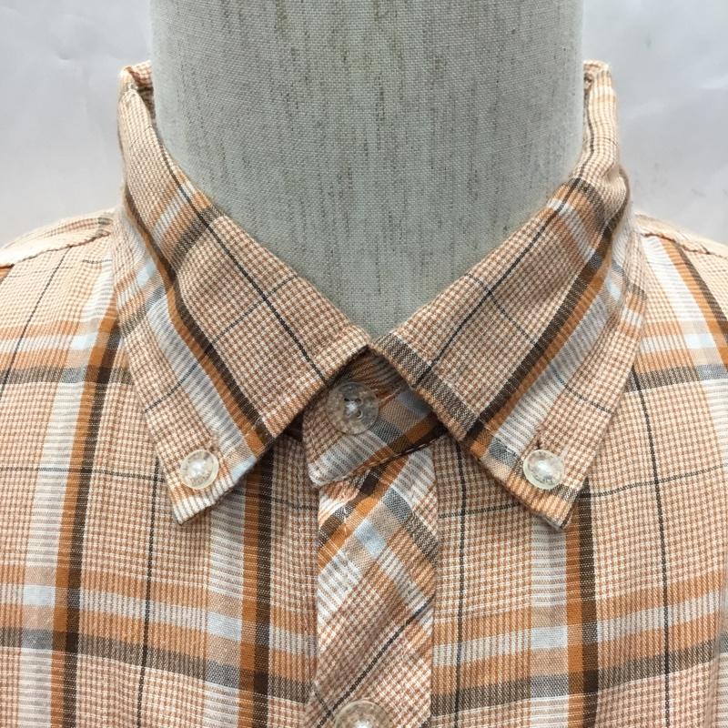 ブリクストン BRIXTON シャツ、ブラウス 半袖 ボタンダウンシャツ S チェック マルチカラー / マルチカラー /  メンズ USED 古着 中古 10108967