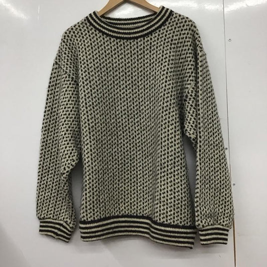 エルエルビーン L.L.Bean ニット、セーター 長袖 80s バーズアイ L  マルチカラー / マルチカラー /  メンズ USED 古着 中古 10145660