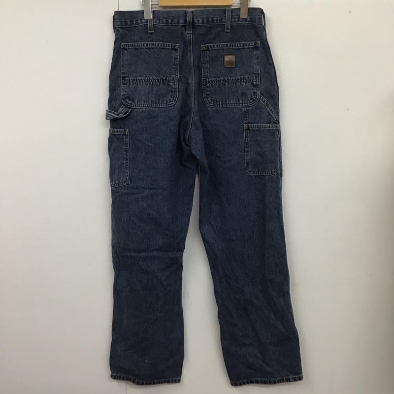 カーハート Carhartt パンツ デニム、ジーンズ 32インチ 無地 水色 / ライトブルー /  メンズ USED 古着 中古 10109890