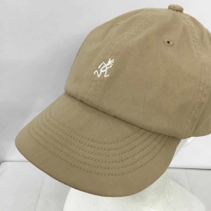 グラミチ GRAMICCI 帽子 キャップ GAC-19S074 ワンポイント ベージュ / ベージュ /  メンズ USED 古着 中古 10144321