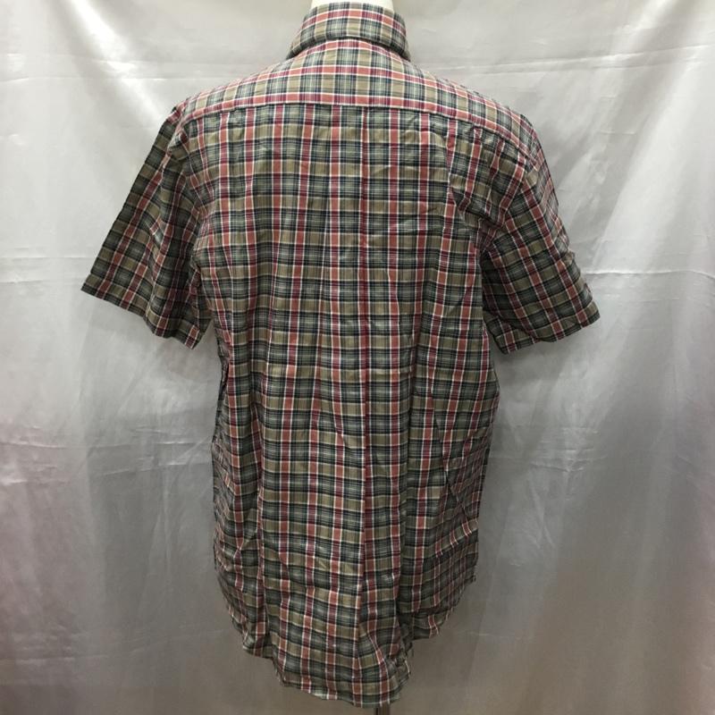 ブルックスブラザーズ BROOKS BROTHERS シャツ、ブラウス 半袖 ボタンダウン 胸ポケット M チェック マルチカラー / マルチカラー /  メンズ USED 古着 中古 10111602