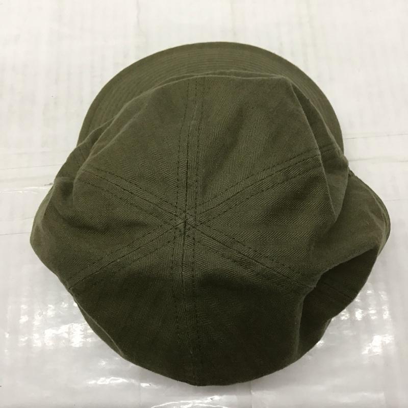 スティーブンソンオーバーオール STEVENSON OVERALL CO. 帽子 キャップ コットン 無地 カーキ / カーキ /  メンズ USED 古着 中古 10115850