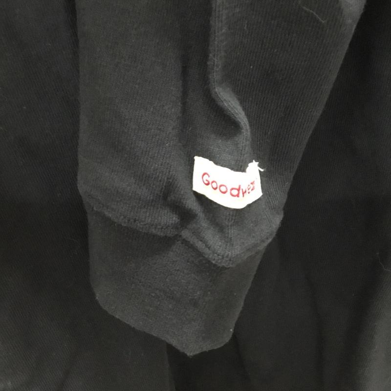 アンティクローズ ANTIQULOTHES Tシャツ 長袖 20-197-01-047-19-2 Goodwear ロンT クルーネック M 無地 黒 / ブラック /  メンズ USED 古着 中古 10119305