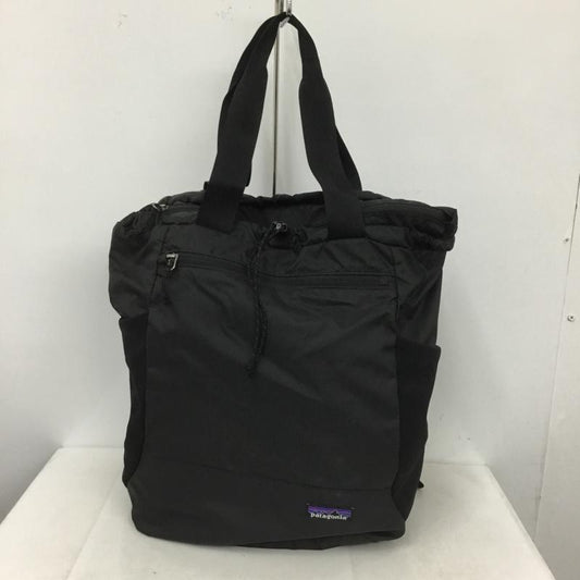 パタゴニア patagonia リュックサック、デイパック リュックサック、デイバッグ Ultralight Black Hole Tote Pack トートバッグ 2WAY ポケッタブル ロゴ、文字 黒 / ブラック /  メンズ USED 古着 中古 10140825