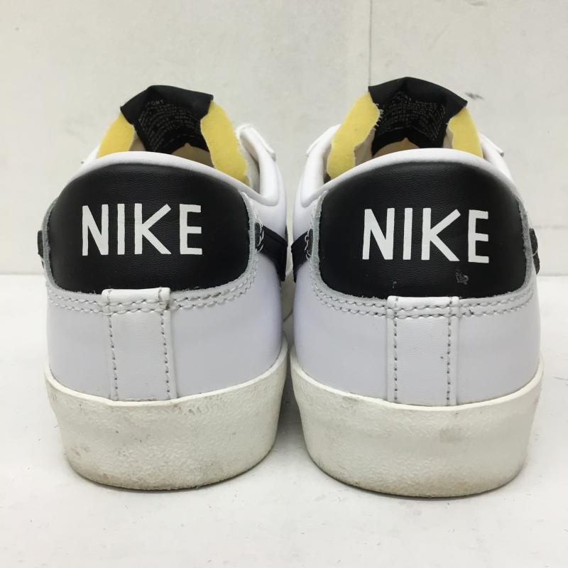 ナイキ NIKE スニーカー スニーカー 4769-102 BLAZER LOW  77 24.5cm ロゴ、文字 白 / ホワイト /  レディース USED 古着 中古 10141429