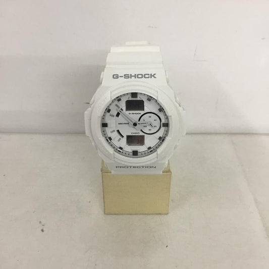 ジーショック G-SHOCK 腕時計 アナログ（クォーツ式） GA-150 ロゴ、文字 白 / ホワイト /  メンズ USED 古着 中古 10138353