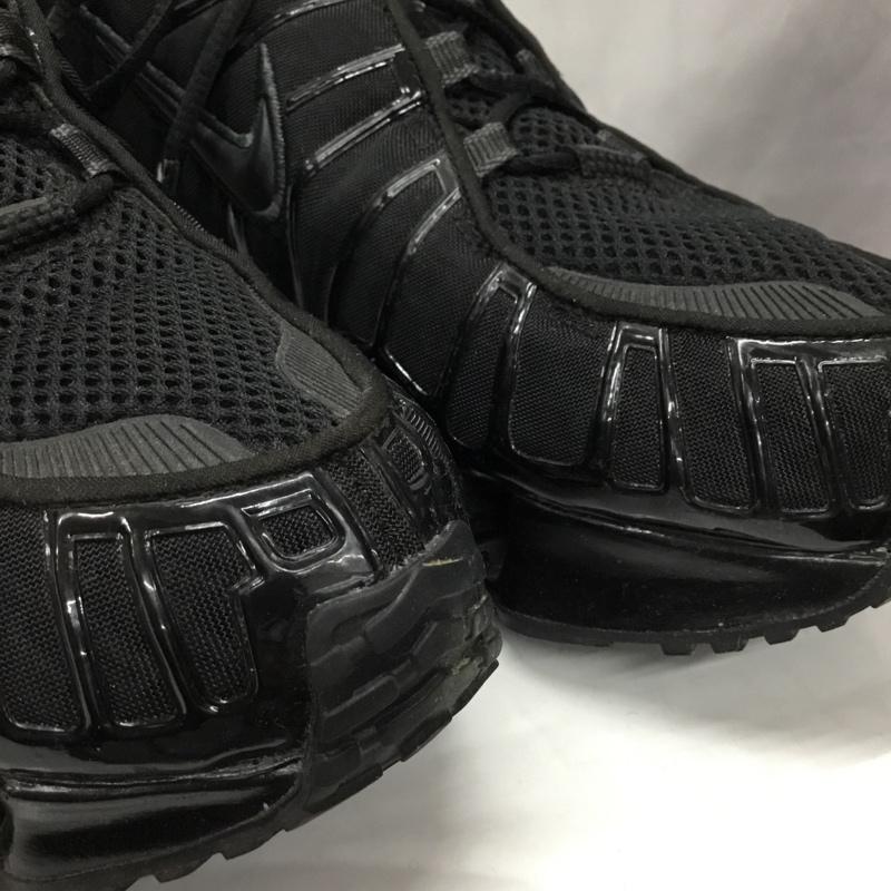 ナイキ NIKE スニーカー スニーカー AR3566-002 WMNS SHOX TL 27.5cm 27.5cm ロゴ、文字 黒 / ブラック /  メンズ USED 古着 中古 10106280