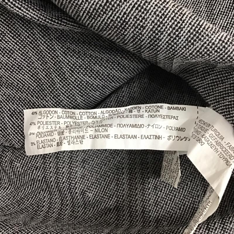 ザラ ZARA TRAFALUC スカート ひざ丈スカート 5039 412 064 タイトスカート L 総柄 白 / ホワイト / X 黒 / ブラック /  レディース USED 古着 中古 10112171