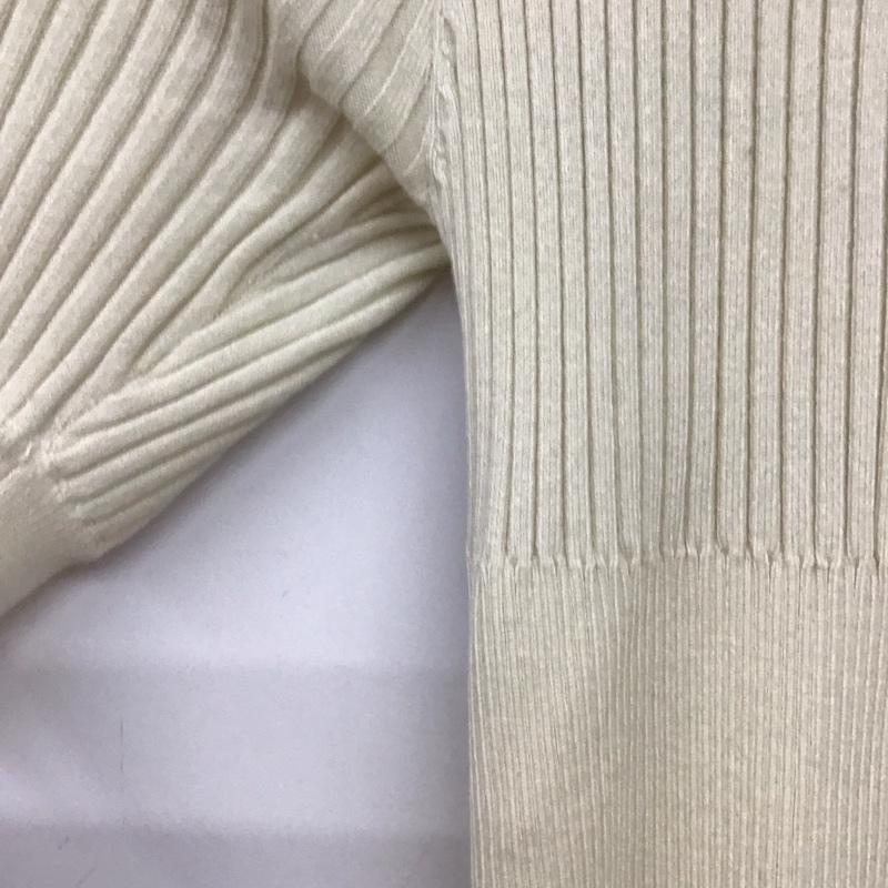 スナイデル SNIDEL ワンピース ロングスカート SWNO221074 2022SS フロントボタンリブニットワンピ ロングニットワンピース 無地 白 / ホワイト /  レディース USED 古着 中古 10136017